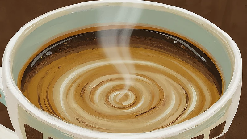 Whimsical illustration of Italian hand gestures with geometric outlines and patterns.