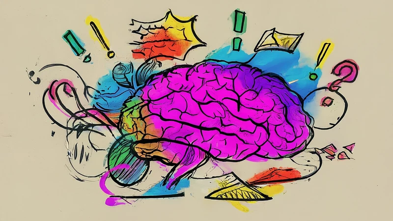 Whimsical brain illustration symbolizing understanding idioms