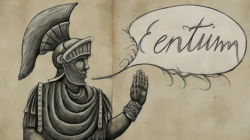 Illustration comparing a hard Latin sound wave transforming into a softer Italian sound wave.
