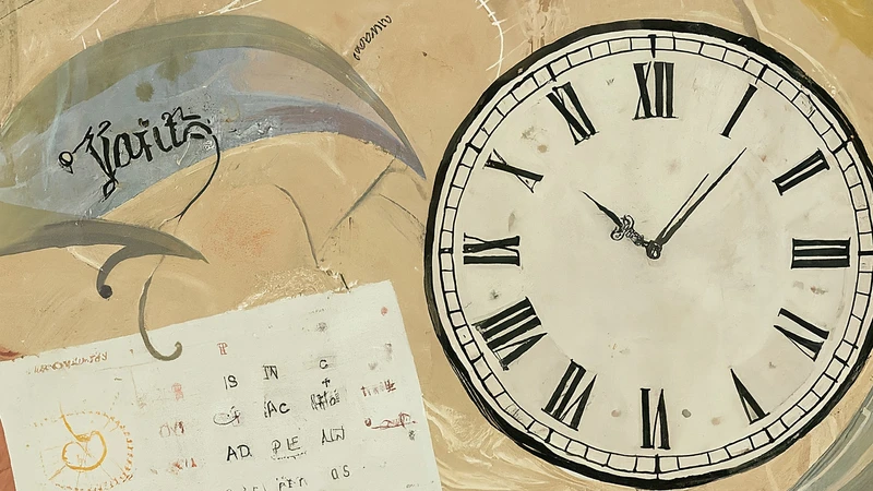 Visual representation of the uses of the Italian present tense.